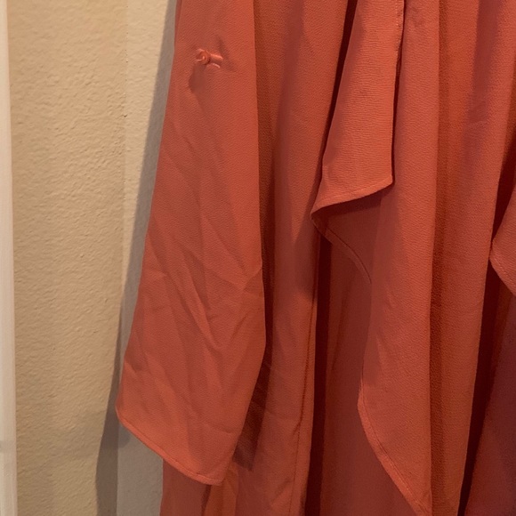 Plus size Dual sleeved flow cover up top (jacket) - Picture 3 of 3